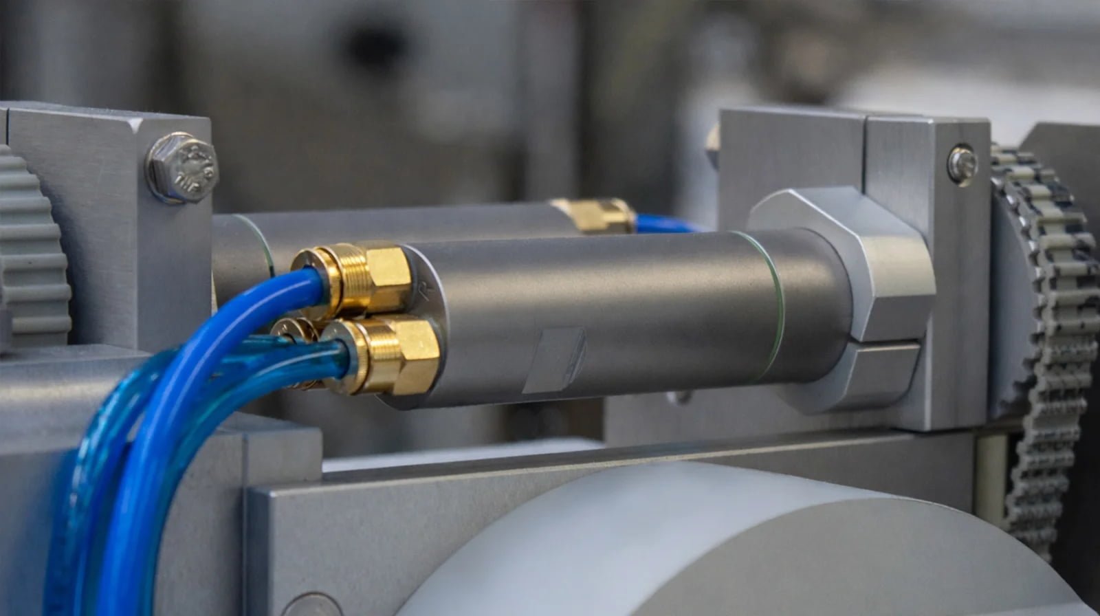 Pneumatic system brass fittings for industrial air lines