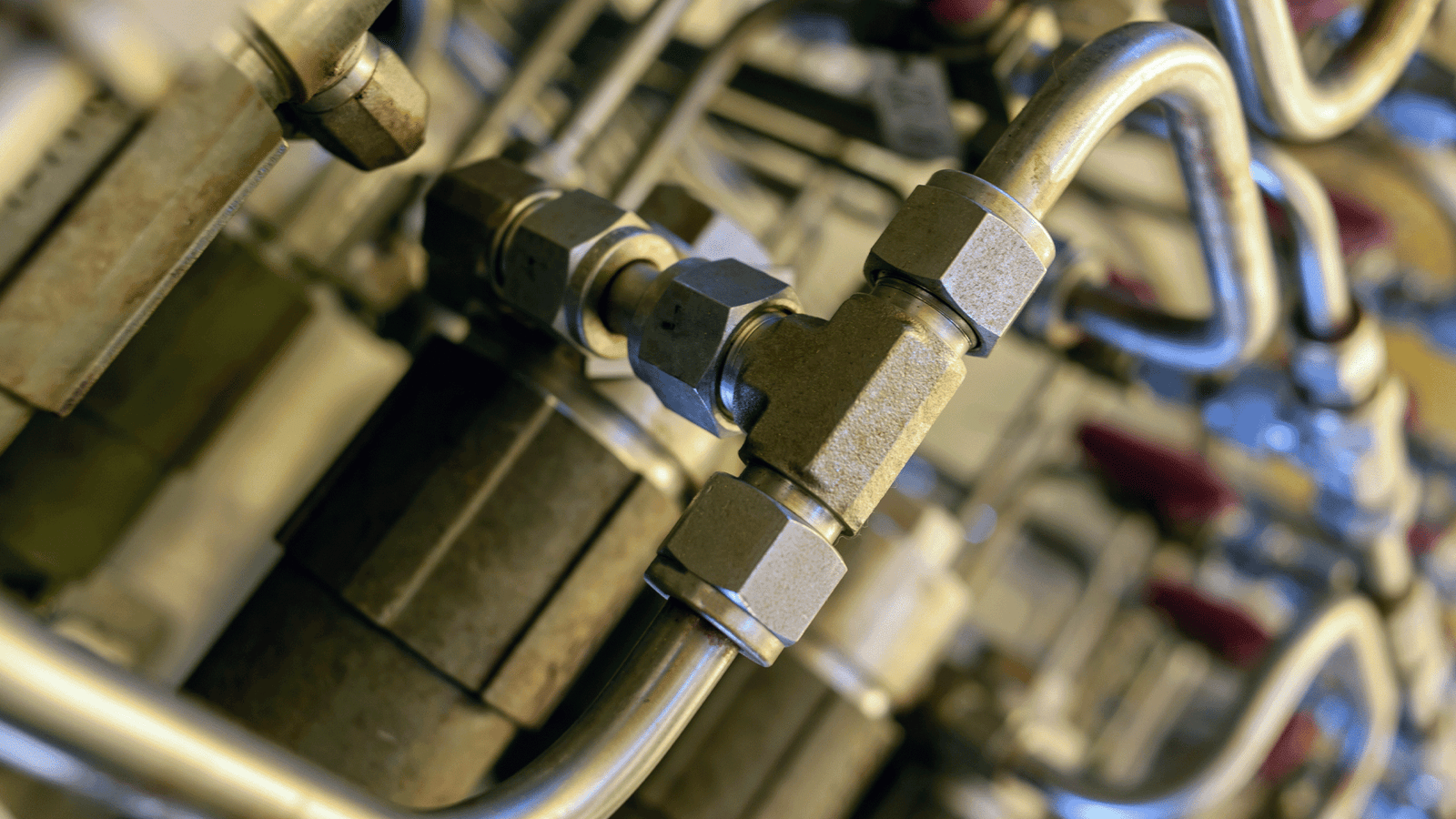 Hydraulic equipment brass fittings for high-pressure systems