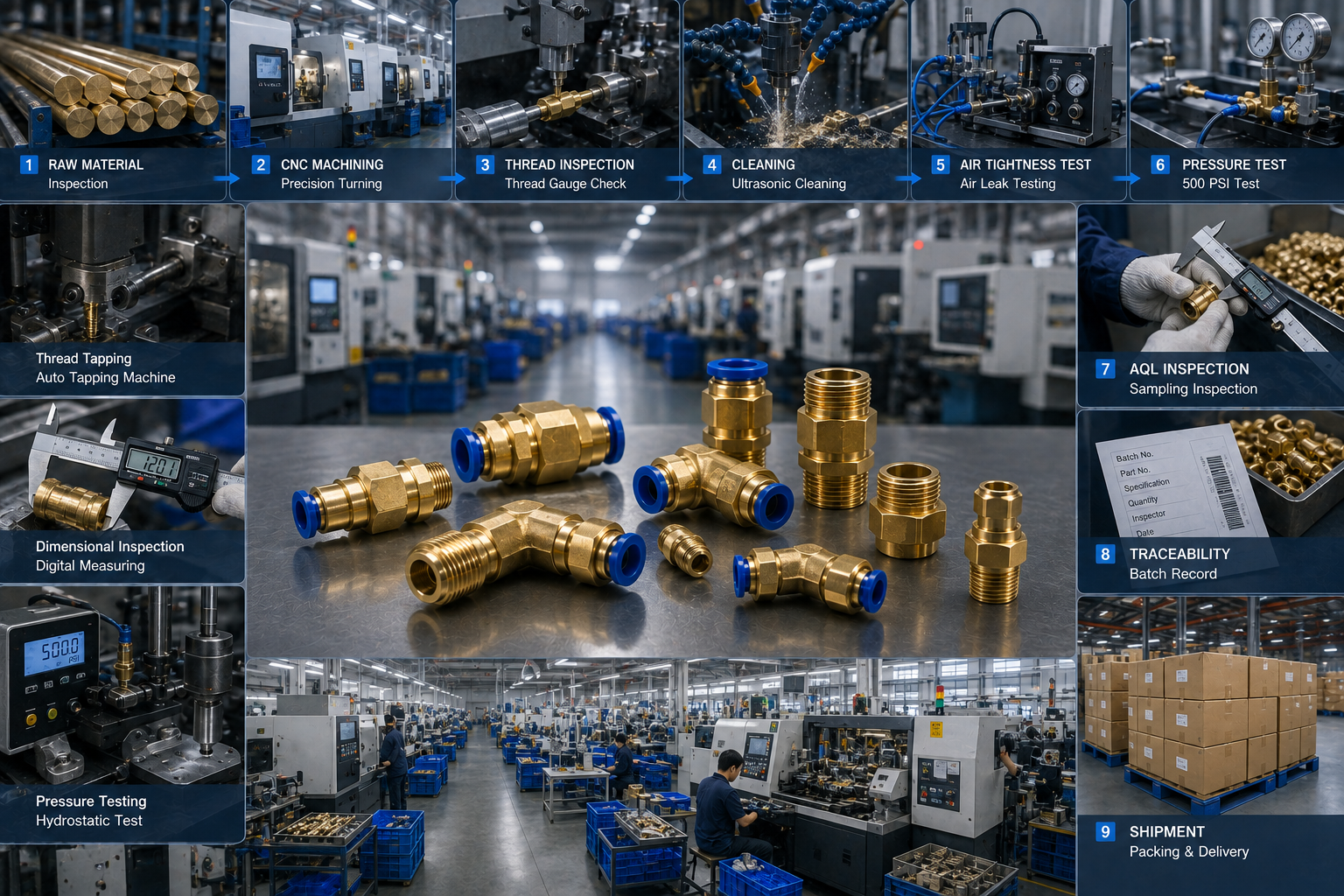 DOT Certification for Air Brake Fittings document checklist for buyers